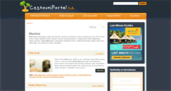 Desktop Screenshot of mauricius.cestovniportal.cz