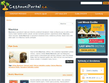 Tablet Screenshot of mauricius.cestovniportal.cz