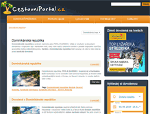 Tablet Screenshot of dominikanska-republika.cestovniportal.cz